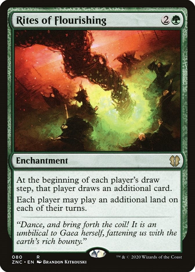Image for Rites of Flourishing (Commander: Zendikar Rising) (80) - Magic: The Gathering
