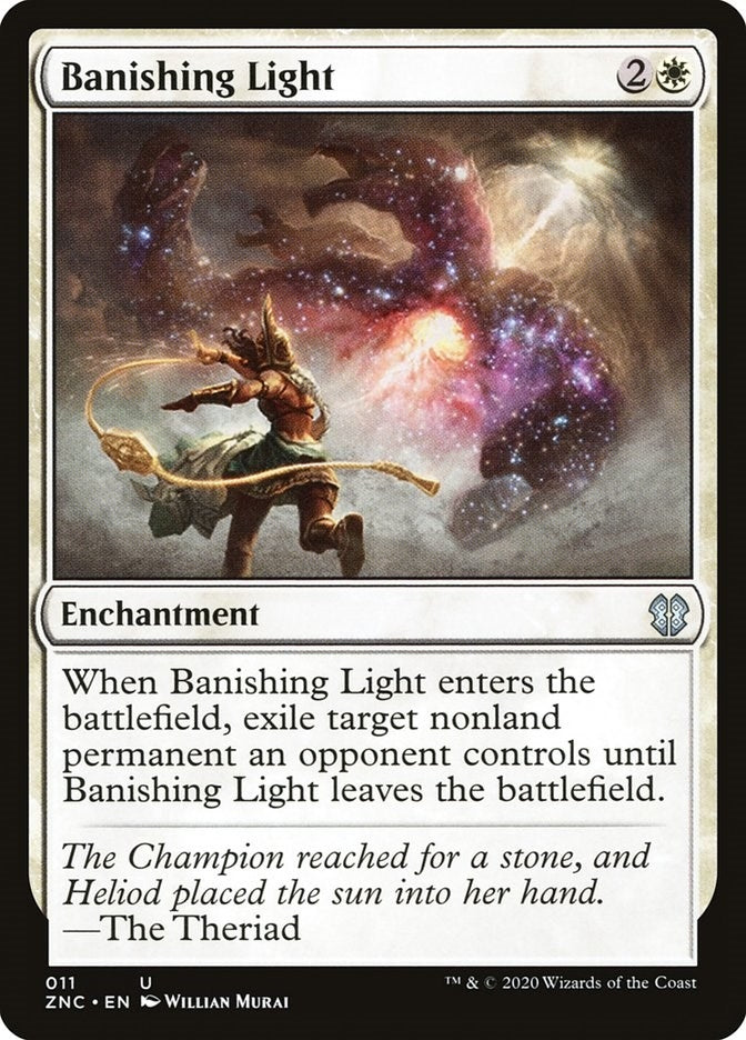 Image for Banishing Light (Commander: Zendikar Rising) (11) - Magic: The Gathering