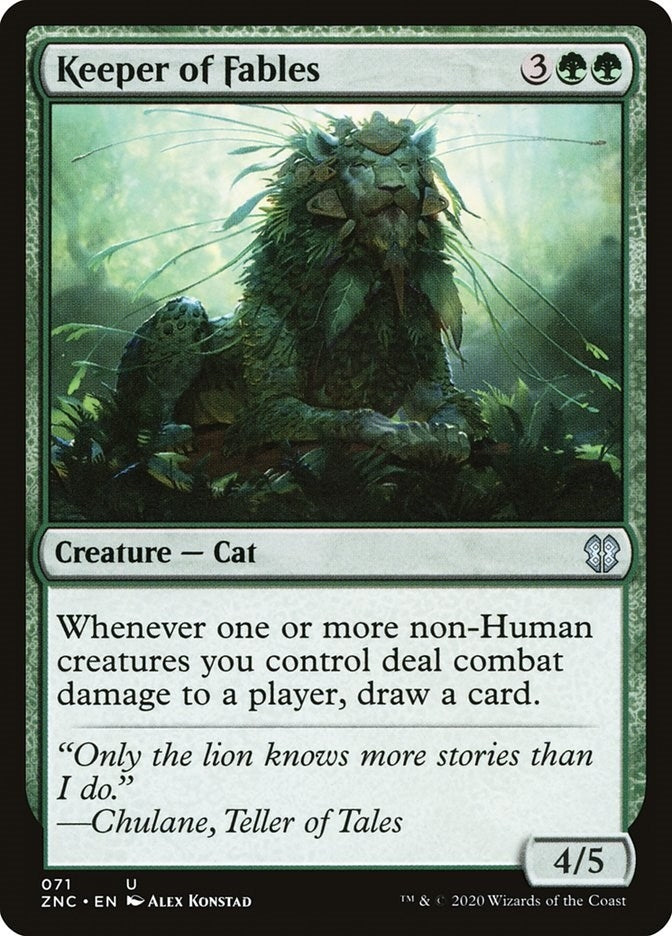 Image for Keeper of Fables (Commander: Zendikar Rising) (71) - Magic: The Gathering