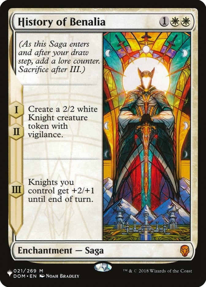 Image for History of Benalia (The List Reprints) (021/269) - Magic: The Gathering