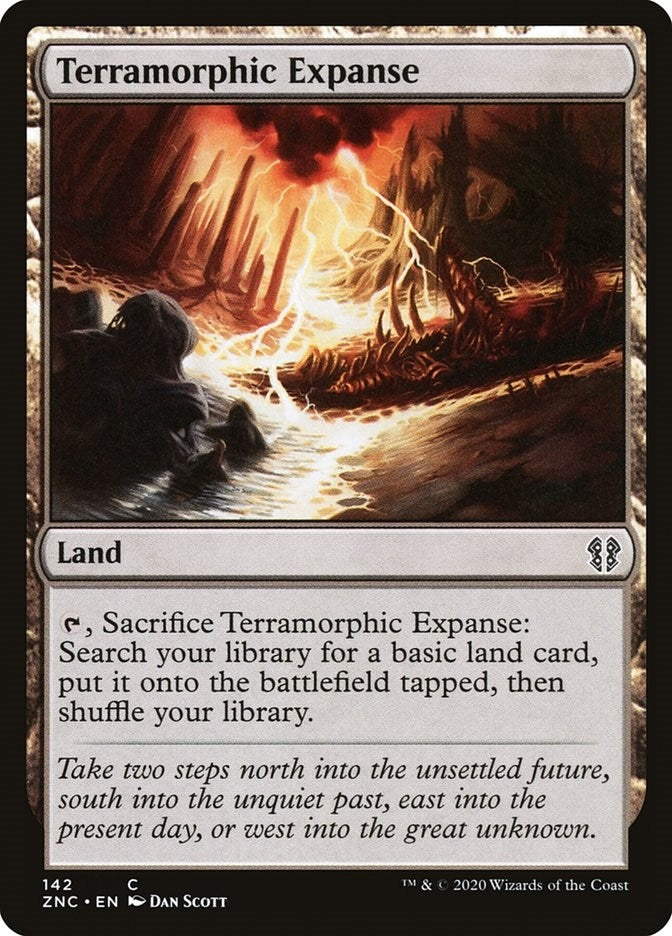 Image for Terramorphic Expanse (Commander: Zendikar Rising) (142) - Magic: The Gathering