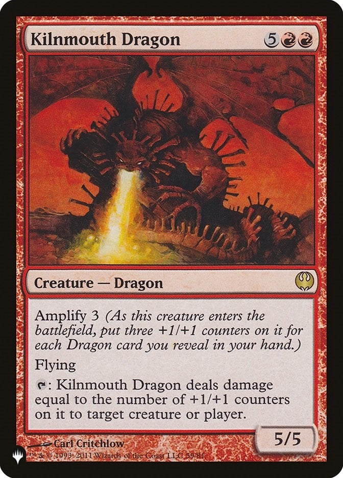 Image for Kilnmouth Dragon (The List Reprints) (59/81) - Magic: The Gathering