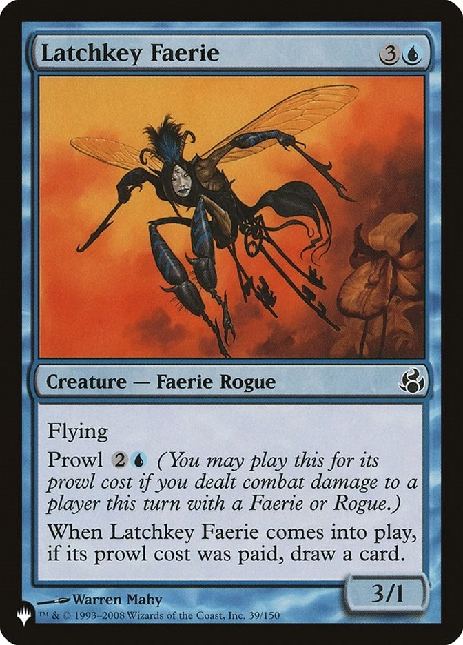 Image for Latchkey Faerie (The List Reprints) (39/150) - Magic: The Gathering