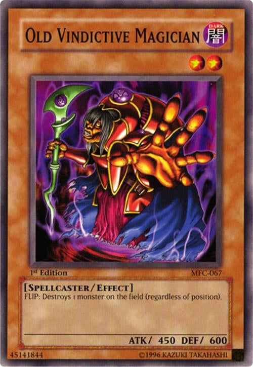 Image for Old Vindictive Magician (Magician's Force) (MFC-067) - YuGiOh