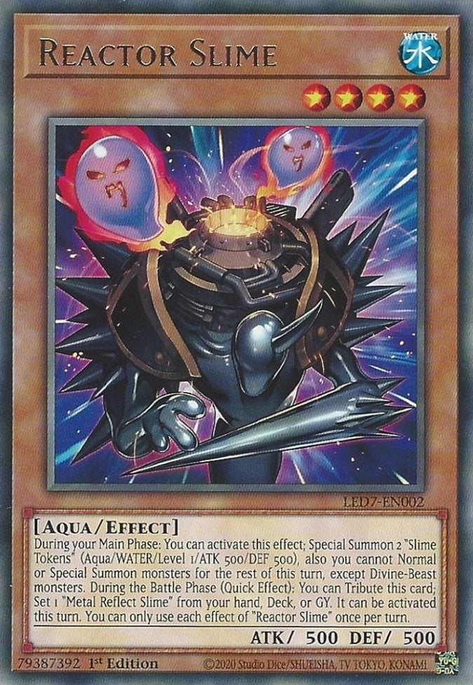Image for Reactor Slime (Legendary Duelists: Rage of Ra) (LED7-EN002) - YuGiOh