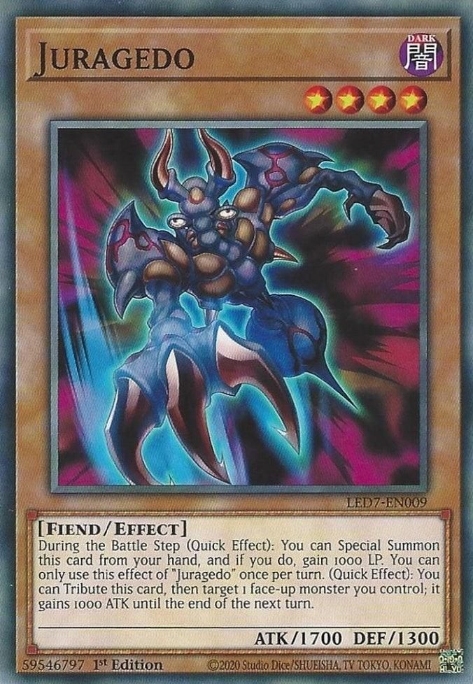 Image for Juragedo (Legendary Duelists: Rage of Ra) (LED7-EN009) - YuGiOh