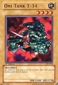 Image for Oni Tank T-34 (Pharaoh's Servant) (PSV-059) - YuGiOh