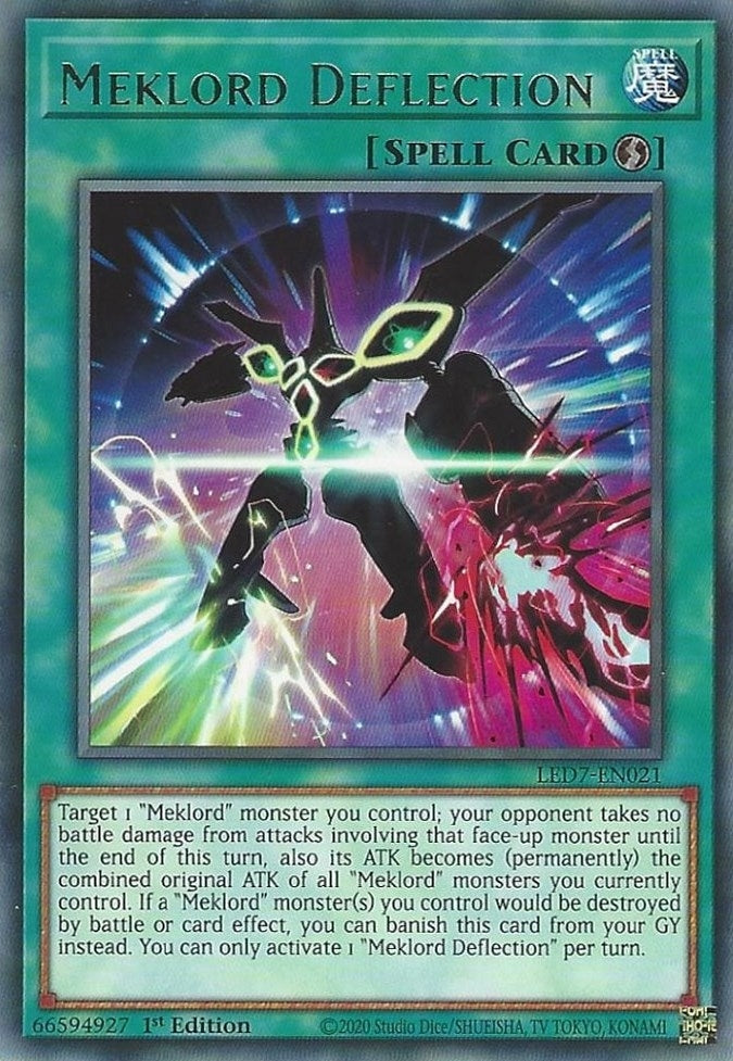 Image for Meklord Deflection (Legendary Duelists: Rage of Ra) (LED7-EN021) - YuGiOh