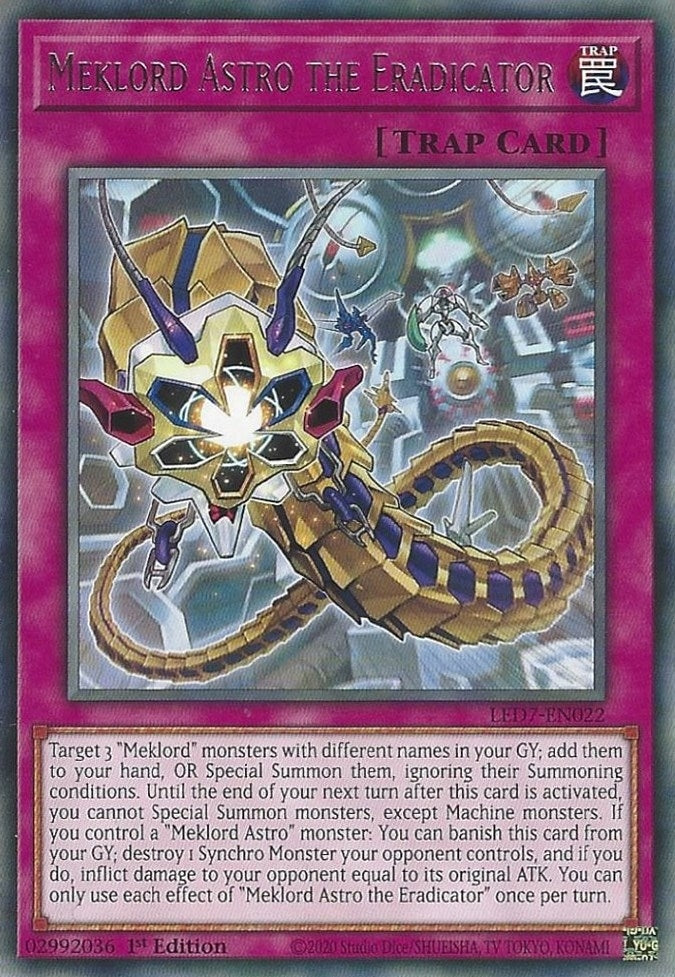 Image for Meklord Astro the Eradicator (Legendary Duelists: Rage of Ra) (LED7-EN022) - YuGiOh