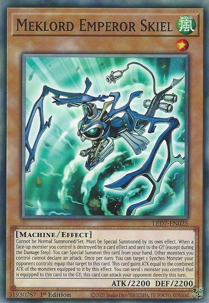 Image for Meklord Emperor Skiel (Legendary Duelists: Rage of Ra) (LED7-EN025) - YuGiOh