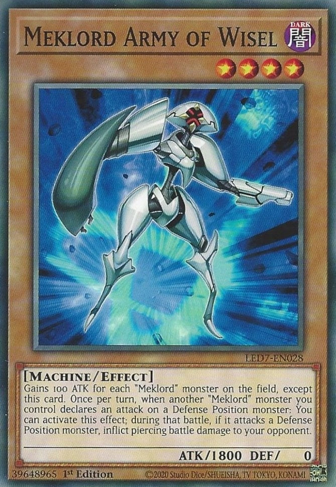 Image for Meklord Army of Wisel (Legendary Duelists: Rage of Ra) (LED7-EN028) - YuGiOh