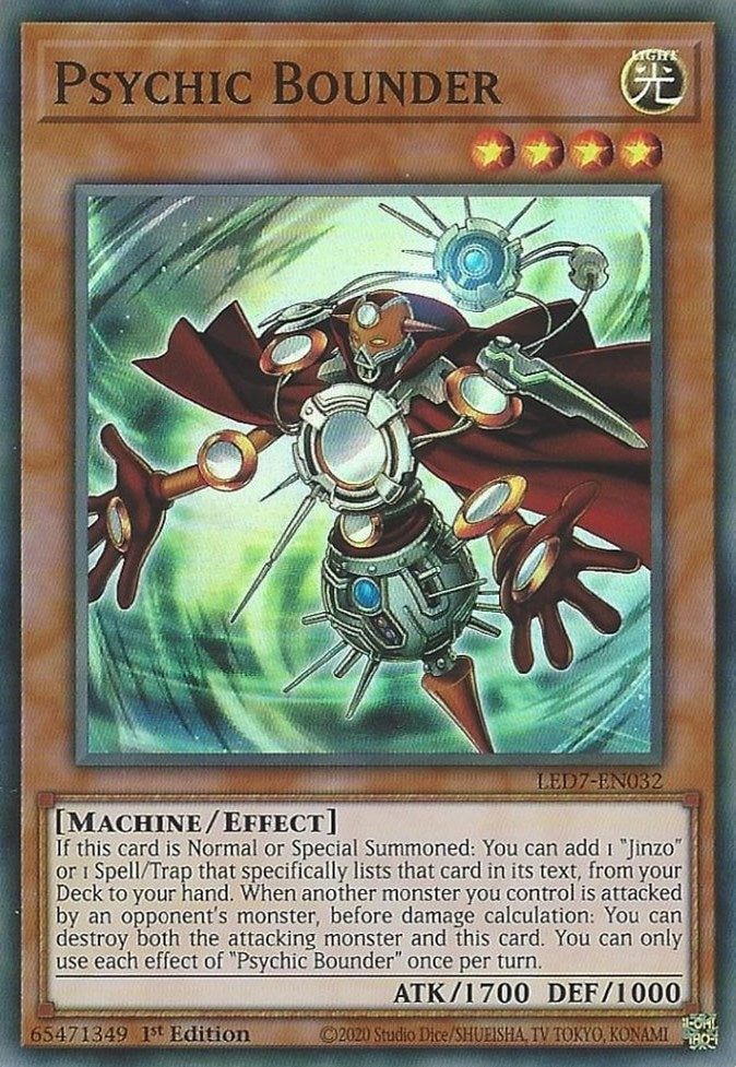 Image for Psychic Bounder (Legendary Duelists: Rage of Ra) (LED7-EN032) - YuGiOh