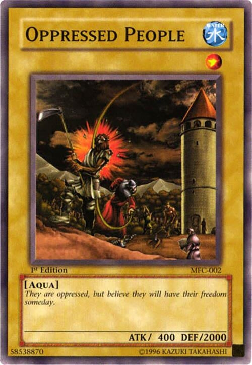 Image for Oppressed People (Magician's Force) (MFC-002) - YuGiOh