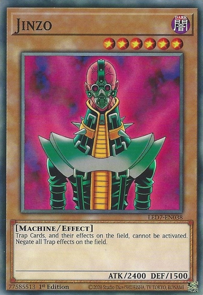Image for Jinzo (Legendary Duelists: Rage of Ra) (LED7-EN038) - YuGiOh