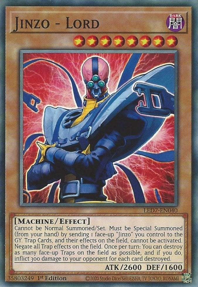 Image for Jinzo - Lord (Legendary Duelists: Rage of Ra) (LED7-EN040) - YuGiOh