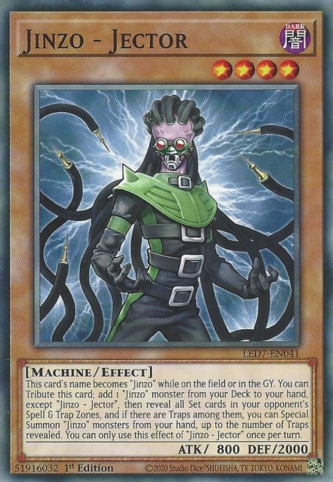 Image for Jinzo - Jector (Legendary Duelists: Rage of Ra) (LED7-EN041) - YuGiOh
