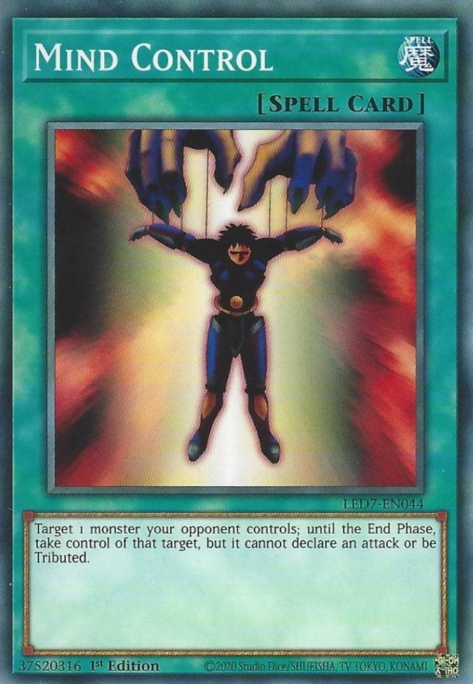 Image for Mind Control (Legendary Duelists: Rage of Ra) (LED7-EN044) - YuGiOh