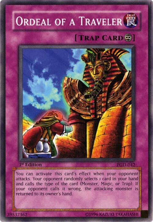 Image for Ordeal of a Traveler (Pharaonic Guardian) (PGD-042) - YuGiOh