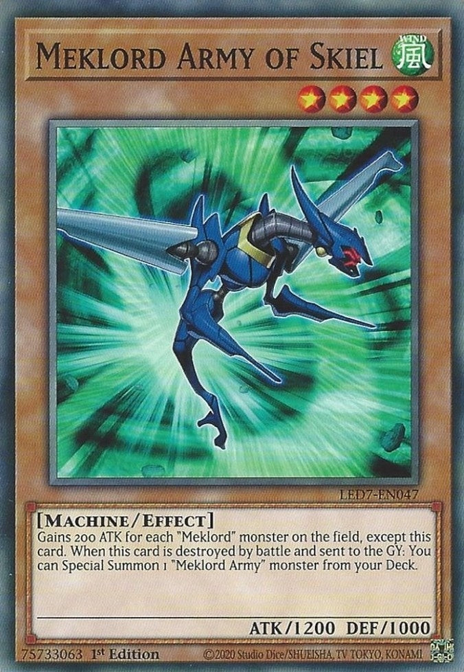 Image for Meklord Army of Skiel (Legendary Duelists: Rage of Ra) (LED7-EN047) - YuGiOh