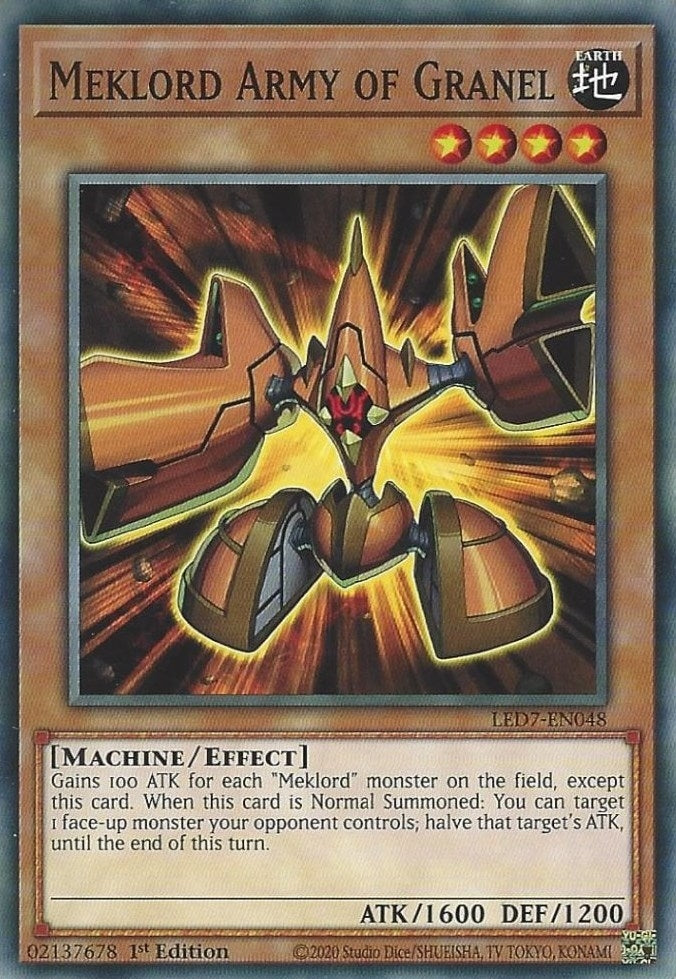 Image for Meklord Army of Granel (Legendary Duelists: Rage of Ra) (LED7-EN048) - YuGiOh
