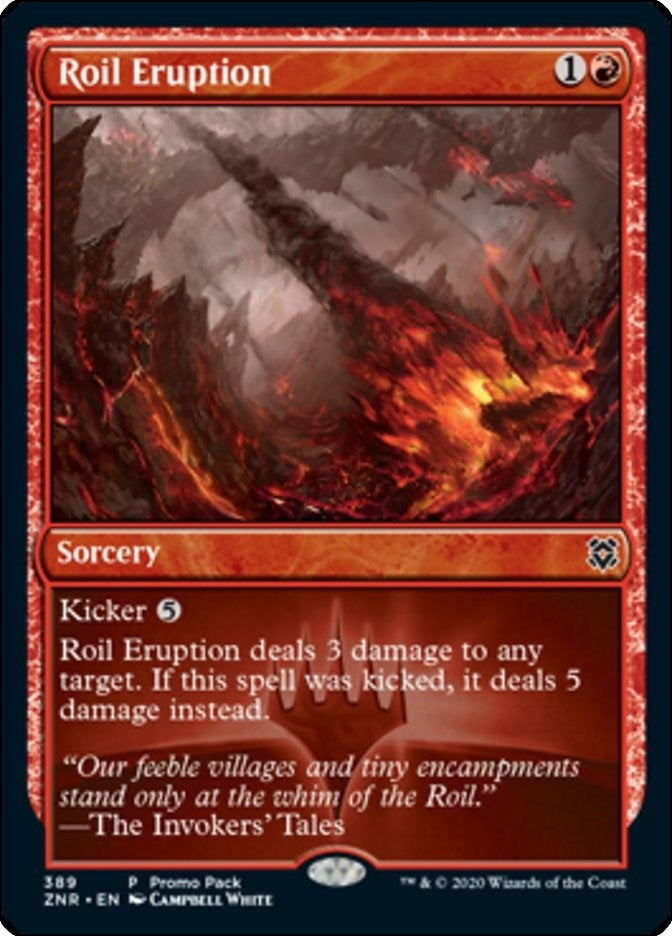 Image for Roil Eruption (Promo Pack: Zendikar Rising) (389) - Magic: The Gathering