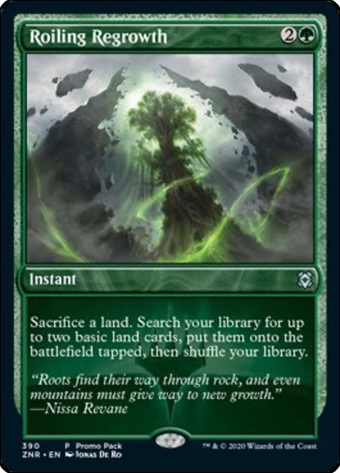 Image for Roiling Regrowth (Promo Pack: Zendikar Rising) (390) - Magic: The Gathering