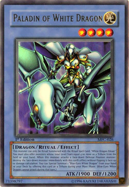 Image for Paladin of White Dragon (Magician's Force) (MFC-026) - YuGiOh