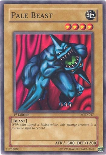 Image for Pale Beast (Metal Raiders) (MRD-047) - YuGiOh