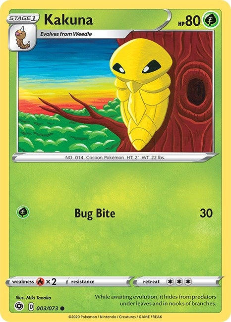 Image for Kakuna (Champion's Path) (03/73) - Pokemon