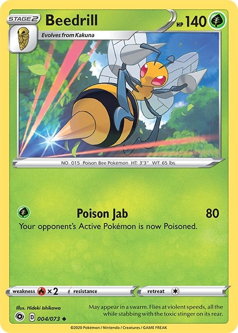 Image for Beedrill (Champion's Path) (04/73) - Pokemon