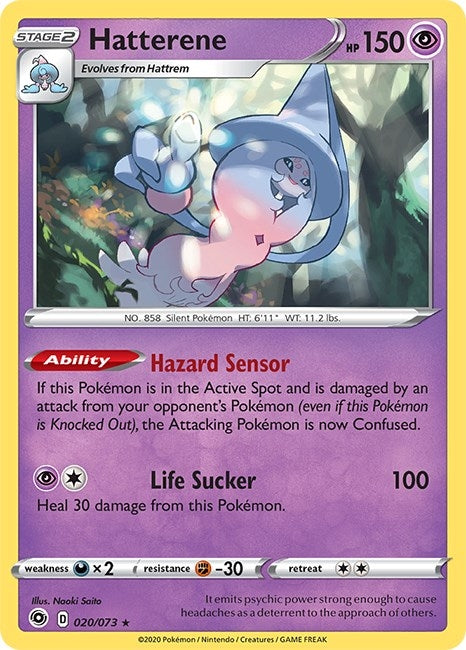 Image for Hatterene (Champion's Path) (20/73) - Pokemon