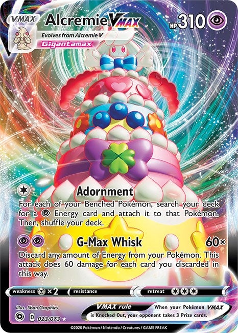 Image for Alcremie VMAX (Champion's Path) (23/73) - Pokemon