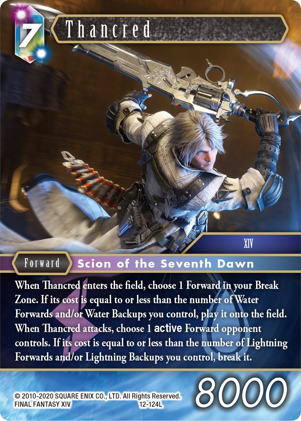 Image for Thancred (Opus XII) (12-124L) - Final Fantasy TCG