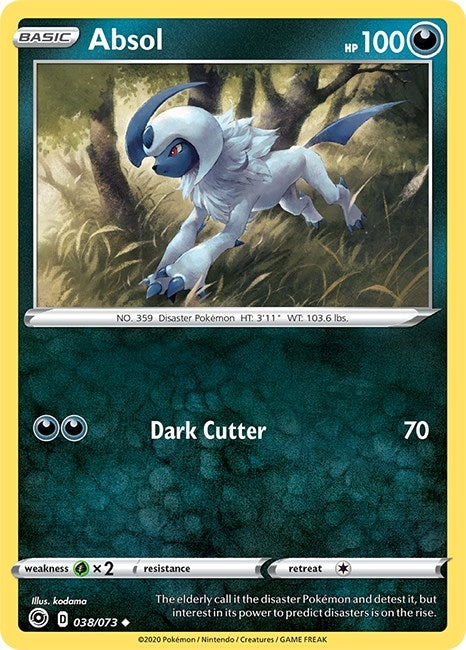 Image for Absol (Champion's Path) (38/73) - Pokemon