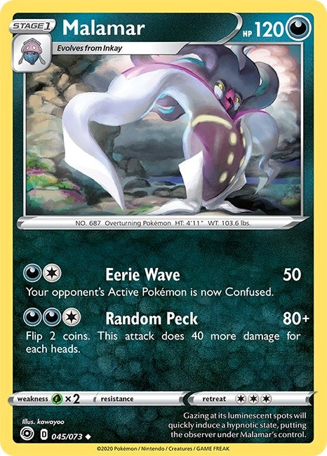 Image for Malamar (Champion's Path) (45/73) - Pokemon