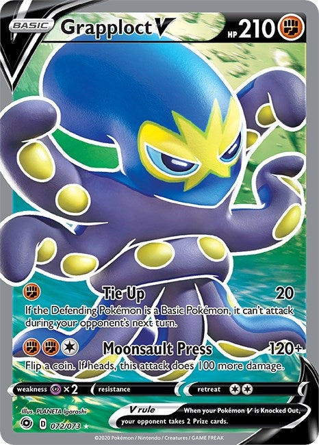 Image for Grapploct V (Full Art) (Champion's Path) (72/73) - Pokemon