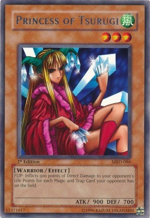 Image for Princess of Tsurugi (Metal Raiders) (MRD-086) - YuGiOh