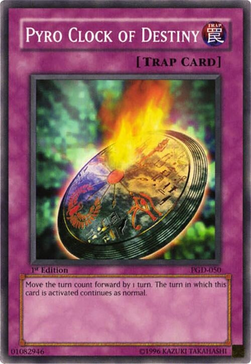 Image for Pyro Clock of Destiny (Pharaonic Guardian) (PGD-050) - YuGiOh