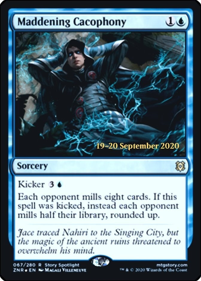 Image for Maddening Cacophony (Prerelease Cards) (67) - Magic: The Gathering