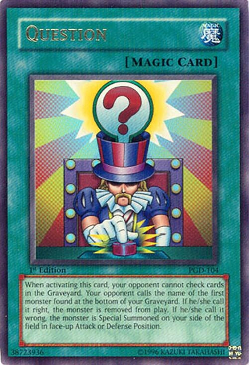 Image for Question (Pharaonic Guardian) (PGD-104) - YuGiOh