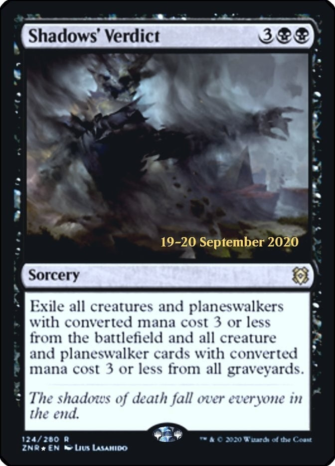 Image for Shadows' Verdict (Prerelease Cards) (124) - Magic: The Gathering