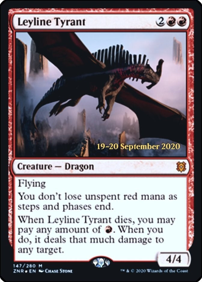 Image for Leyline Tyrant (Prerelease Cards) (147) - Magic: The Gathering