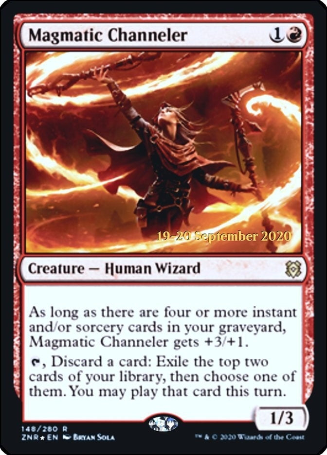 Image for Magmatic Channeler (Prerelease Cards) (148) - Magic: The Gathering