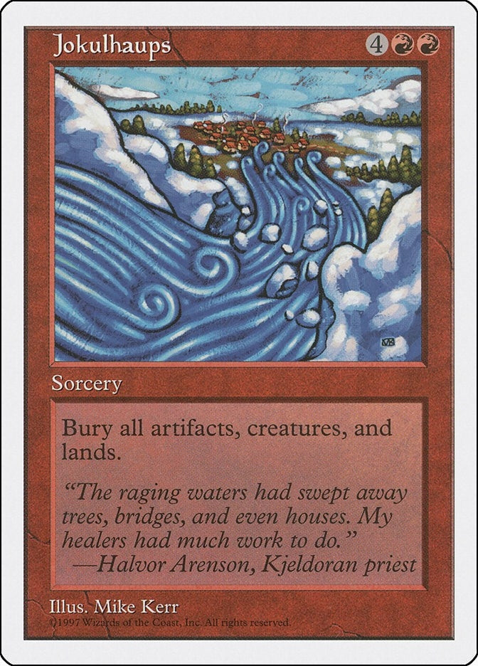 Image for Jokulhaups (Fifth Edition) - Magic: The Gathering
