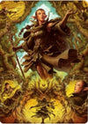 Image for Nissa of Shadowed Boughs Art Card (6/81) (Art Series: Zendikar Rising) (6) - Magic: The Gathering