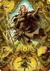Image for Nissa of Shadowed Boughs Art Card (6/81) (Gold-Stamped Signature) (Art Series: Zendikar Rising) (6) - Magic: The Gathering