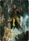 Image for Nissa of Shadowed Boughs Art Card (5/81) (Art Series: Zendikar Rising) (5) - Magic: The Gathering