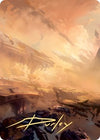 Image for Plains Art Card (7/81) (Gold-Stamped Signature) (Art Series: Zendikar Rising) (7) - Magic: The Gathering