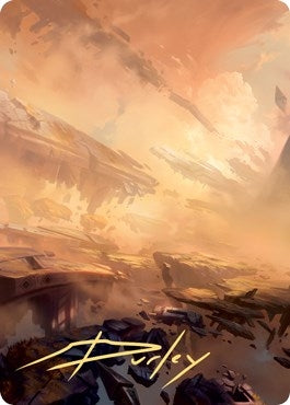 Image for Plains Art Card (7/81) (Gold-Stamped Signature) (Art Series: Zendikar Rising) (7) - Magic: The Gathering