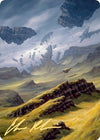 Image for Plains Art Card (9/81) (Gold-Stamped Signature) (Art Series: Zendikar Rising) (9) - Magic: The Gathering